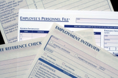 This photo shows a number of human resource forms. Recruitment can be confusing but with the right advice it doesn't have to be.