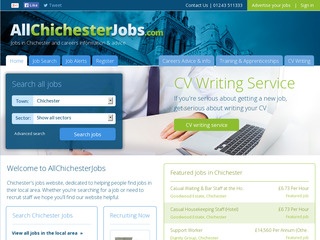 All chichester jobs search results